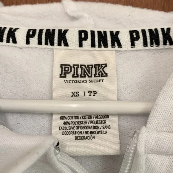 VS pink zip up hoodie - Picture 2 of 5